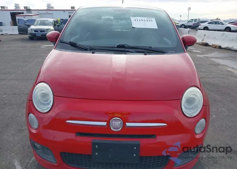 2012 Fiat 500 Sport z USA, uszkodzony, nr VIN 3C3CFFBR8CT385863